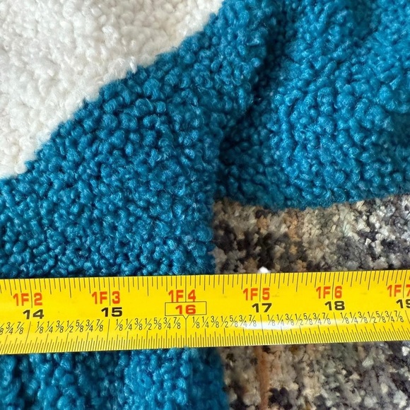 Disney Encanto Pink and Blue Puffer Jacket with Color Blocking and High Collar - Picture 4 of 6